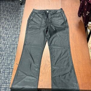 Sanctuary Black  Faux Leather Pants
